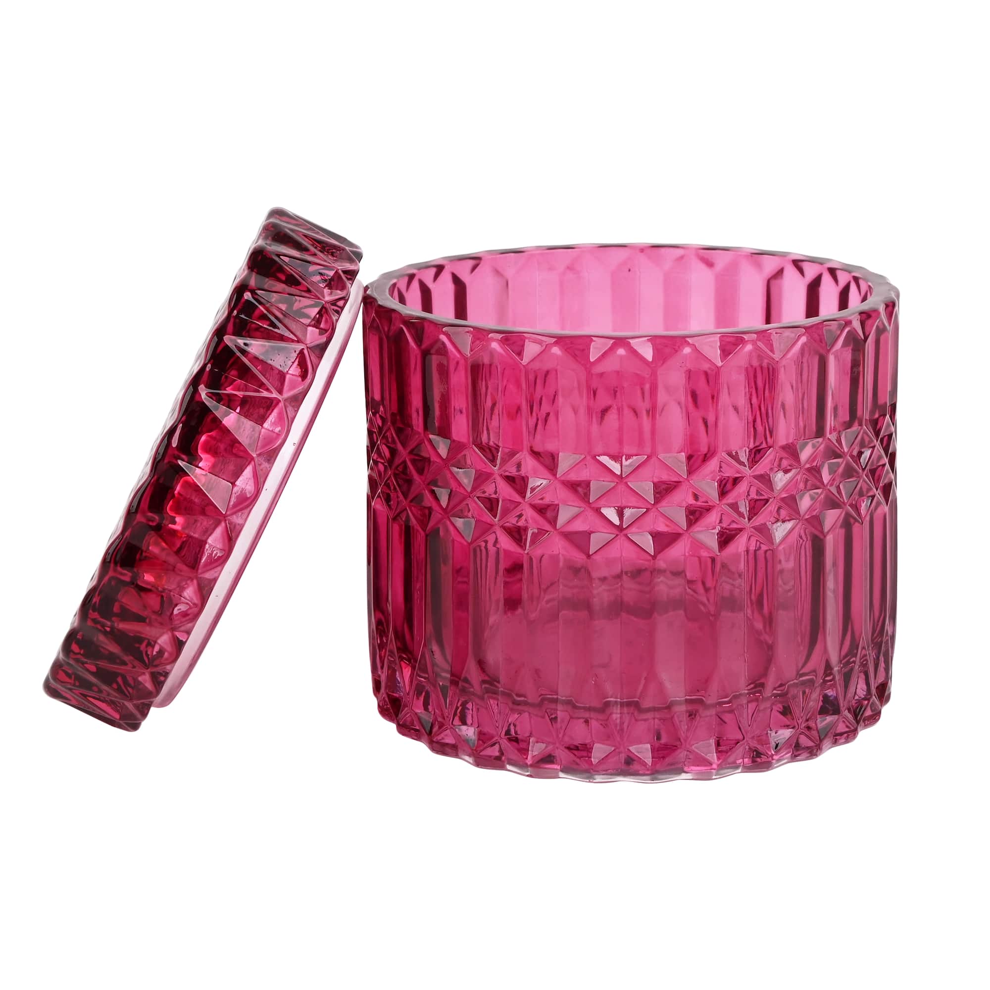 4" Glass Container with Lid by Ashland